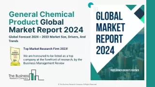 General Chemical Product Market Analysis, Growth Drivers, Forecast To 2024-2033