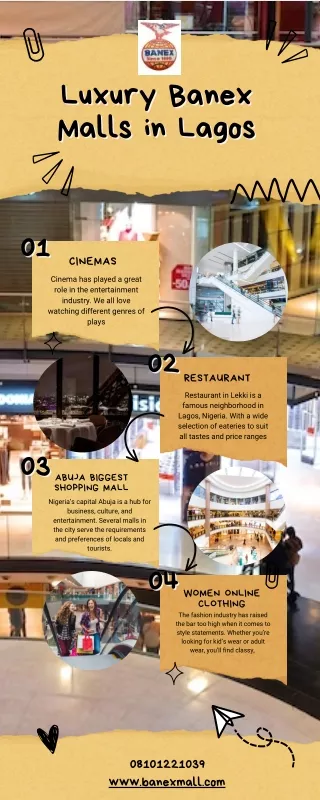 Luxury Banex Malls in Lagos