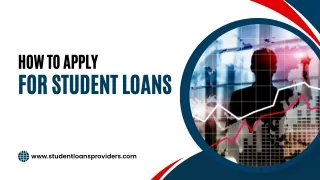 How To Apply For Student Loans