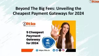 5 Cheapest Payment Gateway for 2024