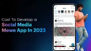 Cost to develop a mewe mobile app | Mobile app development