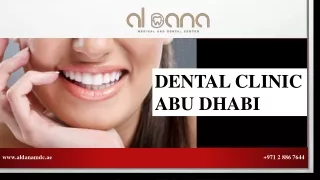 DENTAL  CLINIC  ABU DHABI