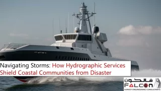 How Hydrographic Services Shield Coastal Communities from Disaster