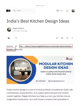 India’s Best Kitchen Design Ideas