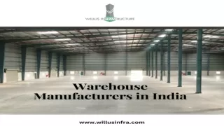 Pre Engineered Buildings in India - Willus Infra