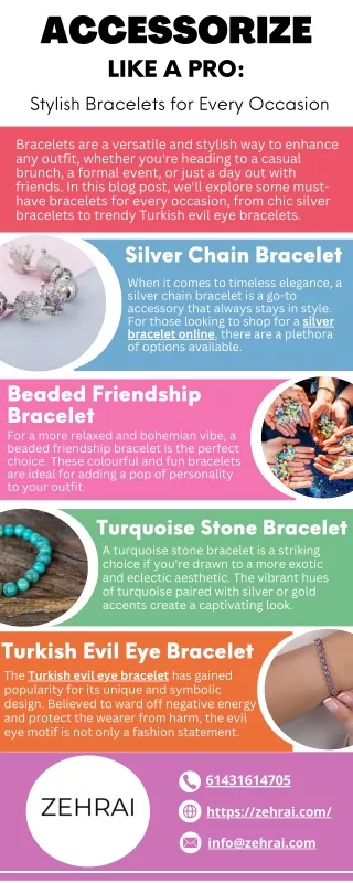 Accessorize Like a Pro Stylish Bracelets for Every Occasion