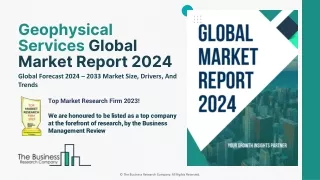 Geophysical Services Market Trends, Opportunities, Growth Analysis 2033