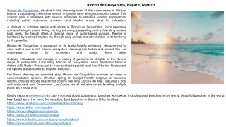 Discover Rincon De Guayabitos: Camping, Fishing, and More in Nayarit, Mexico