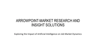 Exploring the Impact of Artificial Intelligence on Job Market Dynamics