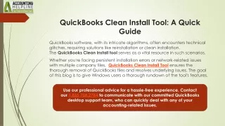 Maximize Efficiency with QuickBooks Clean Install Tool: A Step by Step Guide