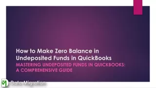 Mastering Undeposited Funds in QuickBooks A Comprehensive Guide