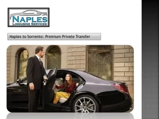 Naples to Sorrento Premium Private Transfer