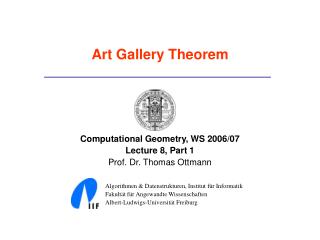 Art Gallery Theorem
