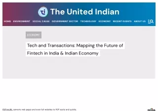 Future Of Fintech In India