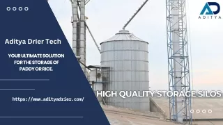 Aditya Drier Tech's Premium Galvanised Steel Silos