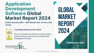 Application Development Software Global Market Report 2024