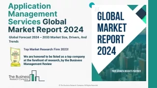 Application Management Services Market Size, Trends, Growth And Forecast 2033