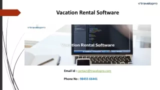 Vacation Rental Software