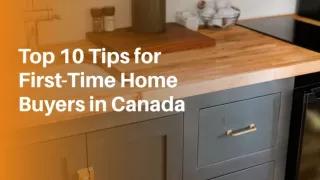 Top 10 Tips for First-Time Home Buyers in Canada - Expert Advice from Loewen Group