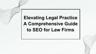 A Comprehensive SEO Handbook for Lawyers