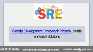 Website Development Company in Phoenix Unveils Innovative Solutions