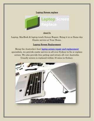 Laptop Screen Repair