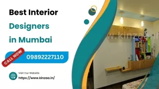 Best Luxury Interior Designers in Mumbai by Kinzaa