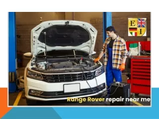 Expert Range Rover Repair Services  Your Trusted Mechanic Near Me