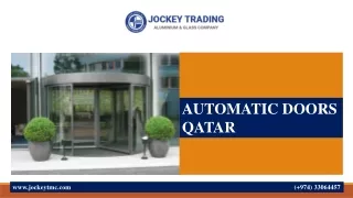 AUTOMATIC DOORS  QATAR