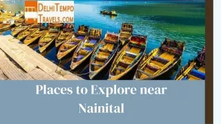 Places to Explore near Nainital