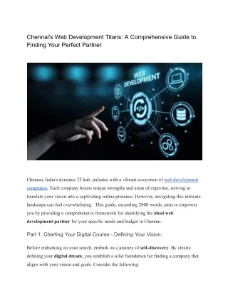 Chennai's Web Development Titans (1)