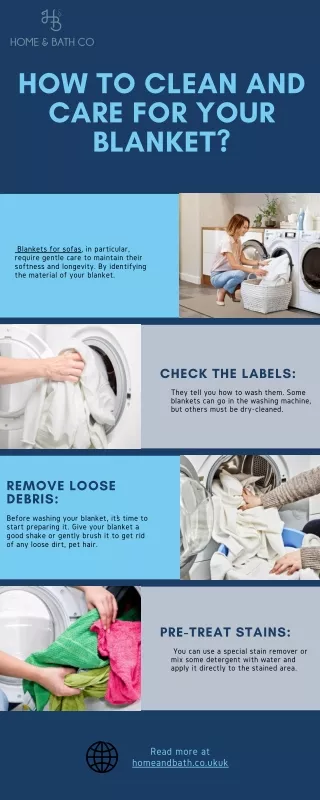 How to Clean and Care for Your Blanket