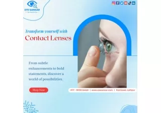 Best contact lens center near me | Eye Sansar