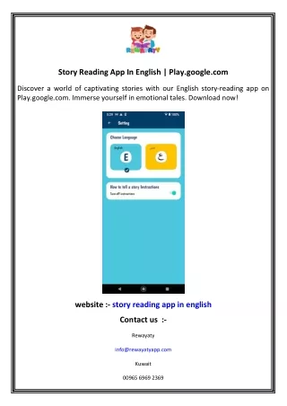 Story Reading App In English  Play.google.com