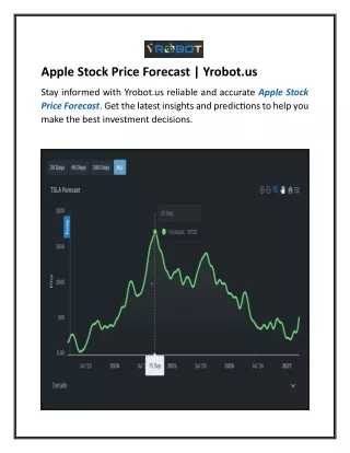 Apple Stock Price Forecast  Yrobot.us