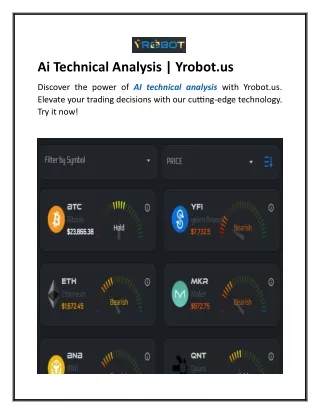 Ai Technical Analysis Yrobot.us