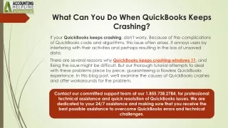 QuickBooks Keeps Crashing: Step by Step Troubleshooting for Smooth Operations