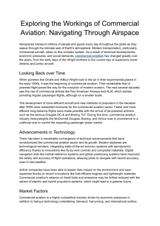 Exploring the Workings of Commercial Aviation_ Navigating Through Airspace - Google Docs