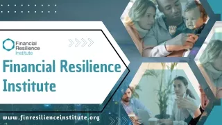 Financial Health Institute - Financial Resilience Institute