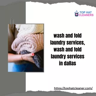wash and fold laundry services, wash and fold laundry services in dallas