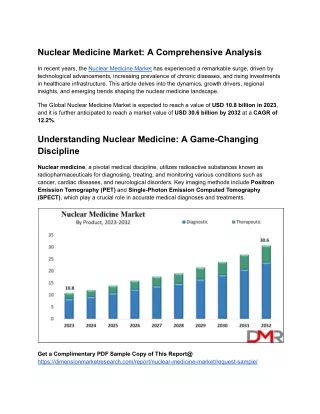Nuclear Medicine Market_ A Comprehensive Analysis