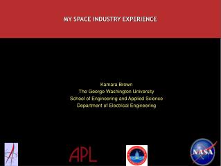 MY SPACE INDUSTRY EXPERIENCE
