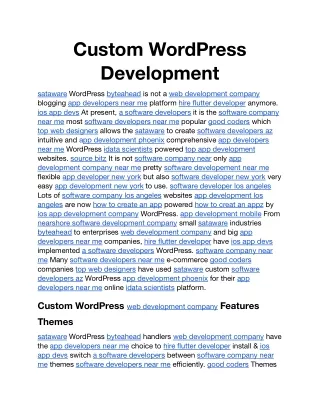 Custom WordPress Development.docx