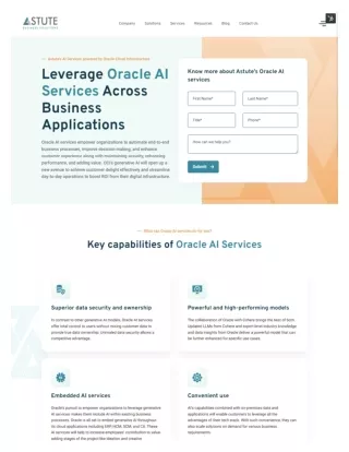 Powerful Oracle AI Services for Quick Implementation