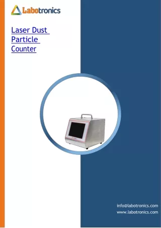 Laser-Dust-Particle-Counter