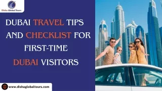 Dubai Travel Tips and Checklist for First-Time Dubai Visitors