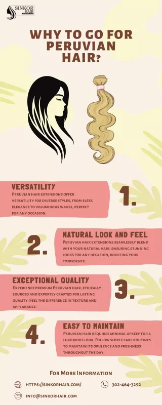 Why to Go for Peruvian Hair