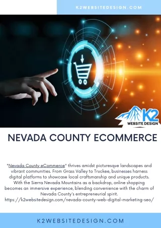 Nevada County ecommerce