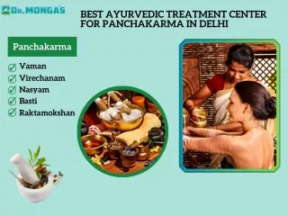 Best Ayurvedic Treatment Center for Panchakarma in Delhi | 8010931122