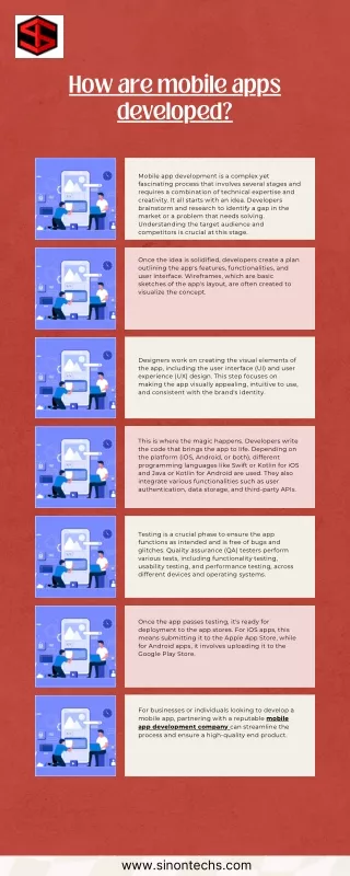 How are mobile apps developed